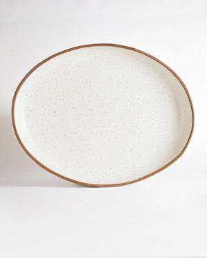 Oval Platter Branco