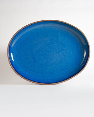 Oval Platter Azul