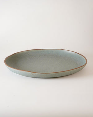 Oval Platter Cinza